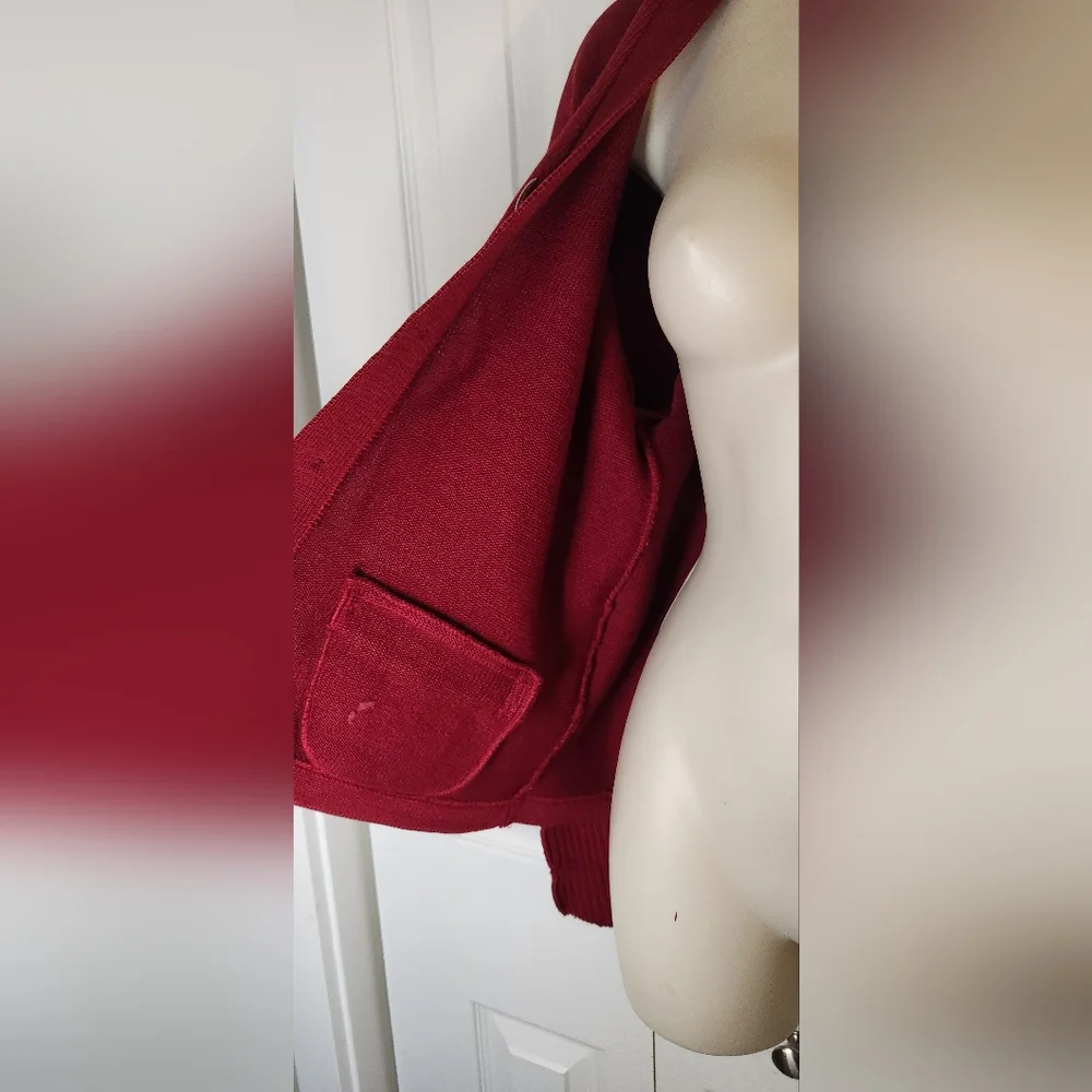 Vintage letterman jacket NC North Central Spokane, wa red black high-school - Picture 10 of 13